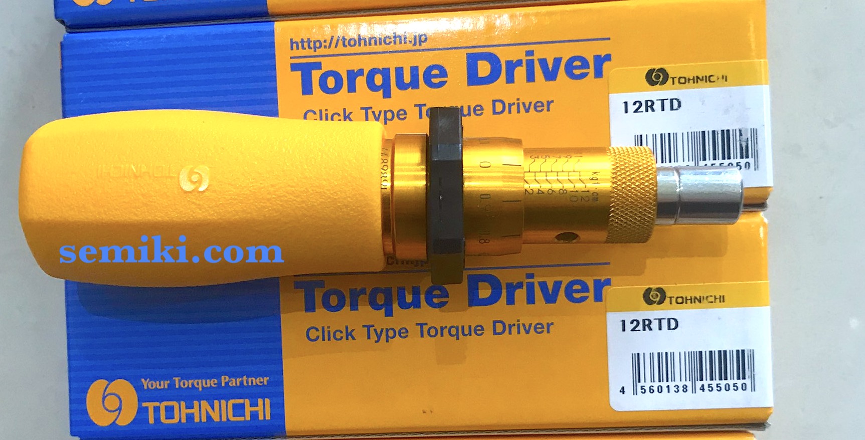 Ảnh minh họa TOHNICHI 12RTD tua vít định lực 2-12 kgf.cm, 1/4″ Hex 1