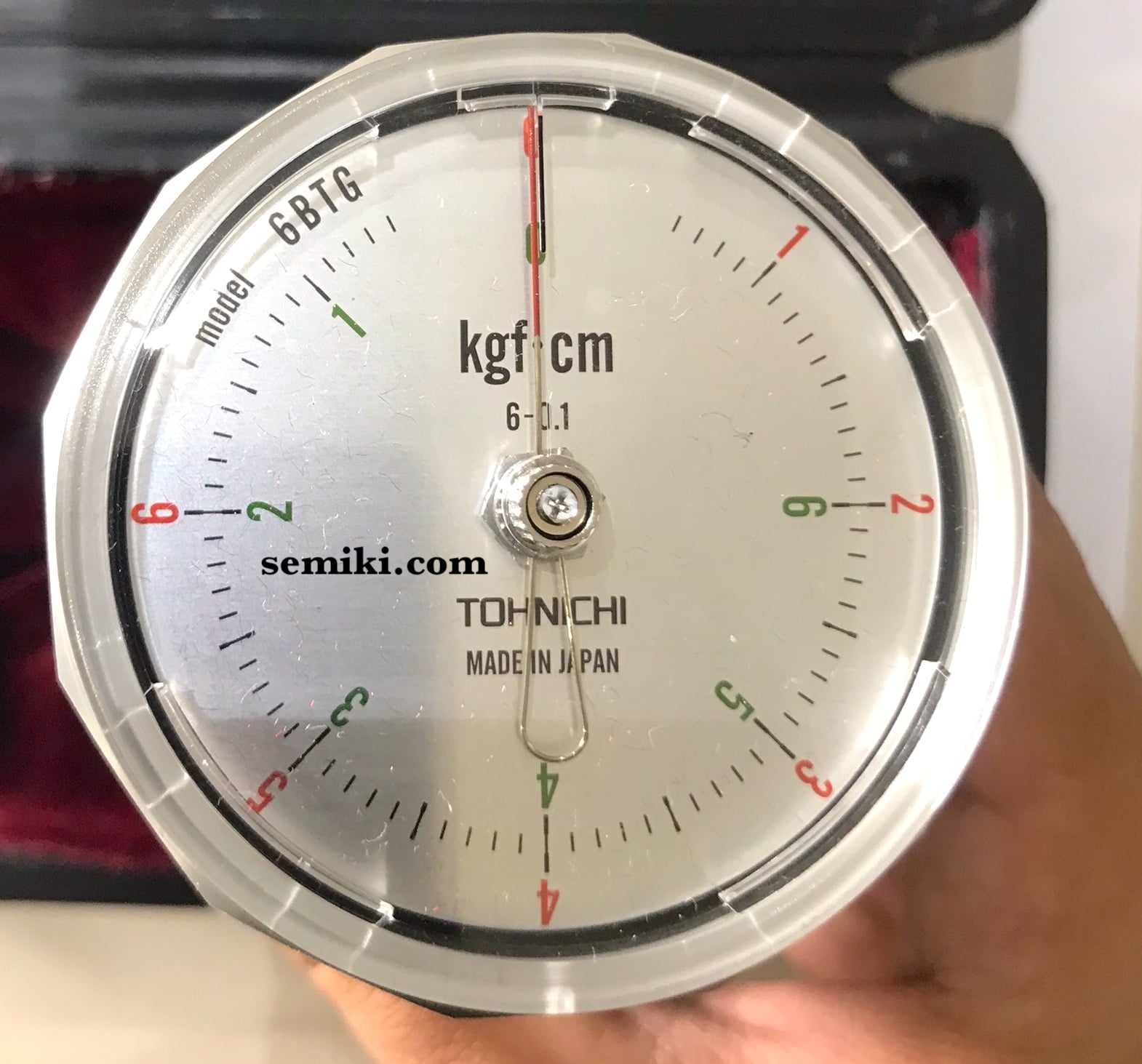 Ảnh minh họa TOHNICHI 6BTG-S thiết bị đo mô men xoắn 0.6-6 kgf.cm 1