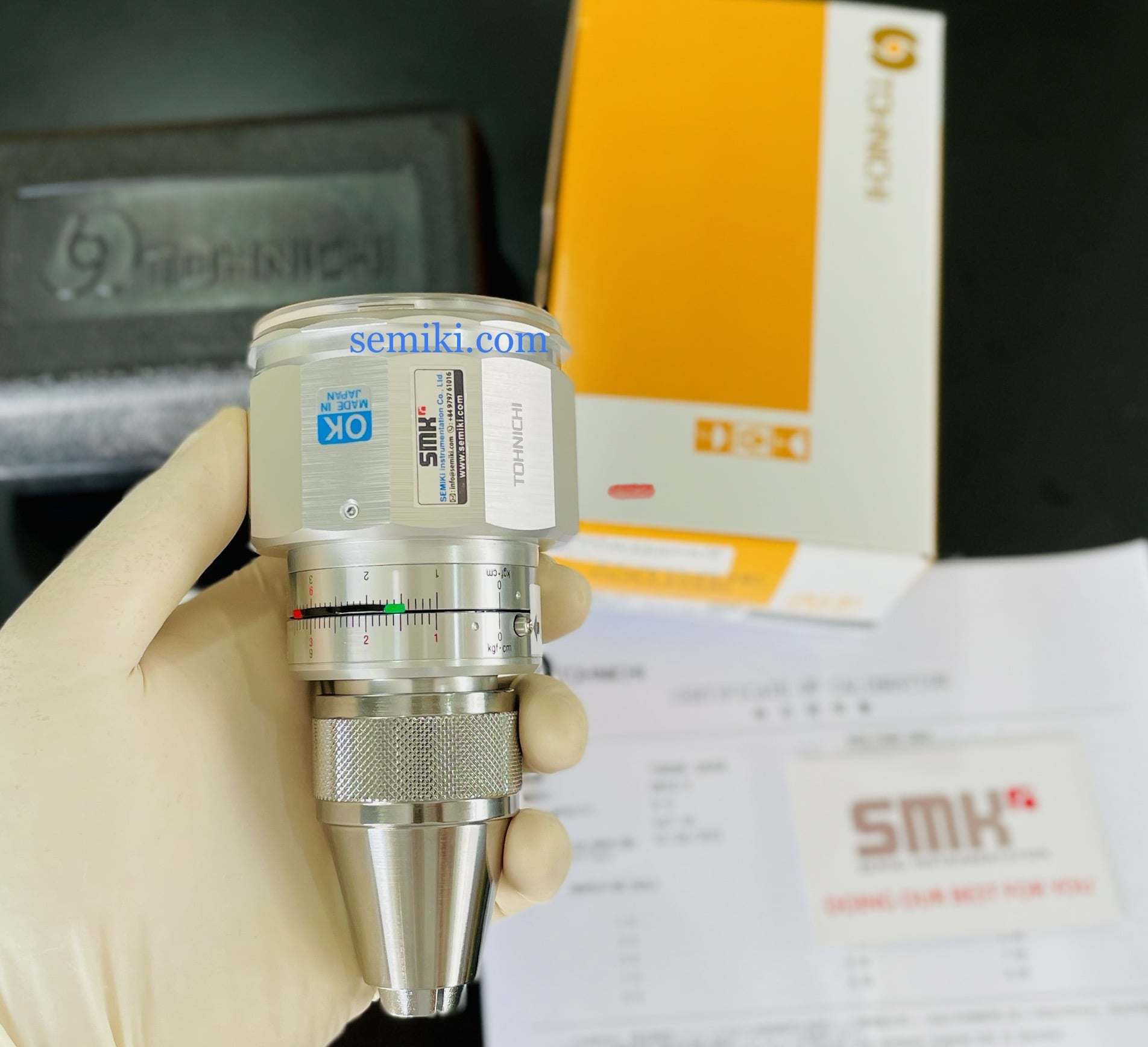 Ảnh minh họa TOHNICHI ATG12CN-S thiết bị đo lực mô men xoắn kim đồng hồ 1-12cN.m 1