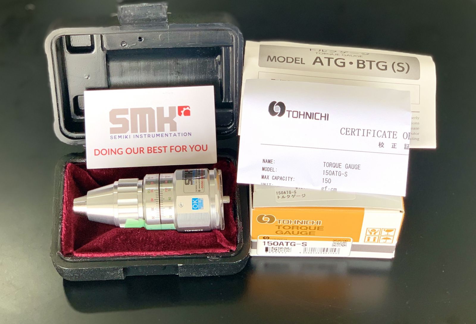 Ảnh minh họa TOHNICHI ATG12CN-S thiết bị đo lực mô men xoắn kim đồng hồ 1-12cN.m 3