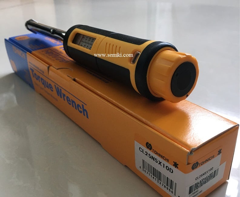 Ảnh minh họa TOHNICHI CL25N5X10D cờ lê định lực 5-25N.m, 10D socket 1