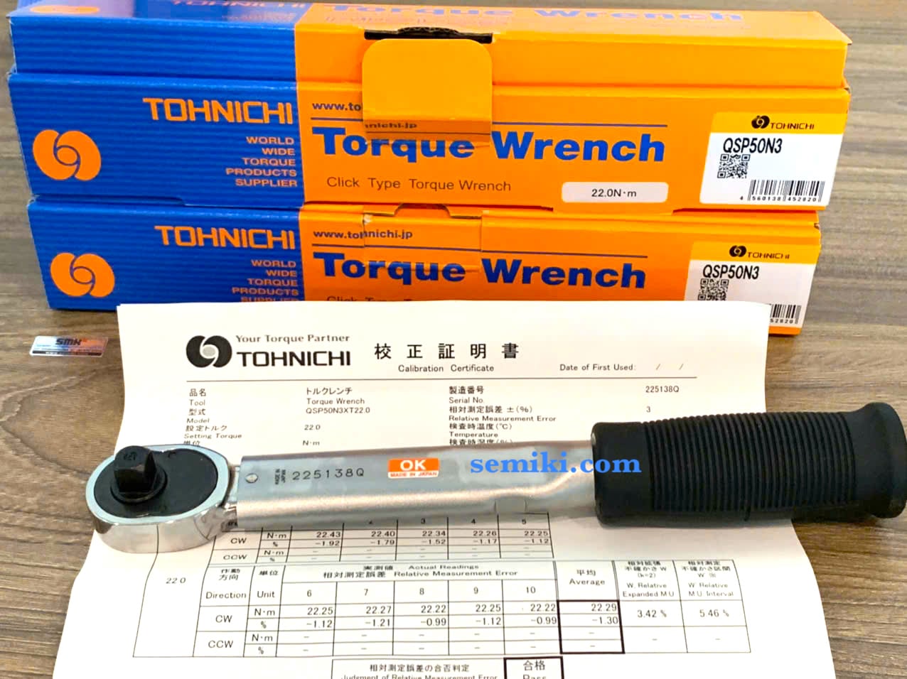 Ảnh minh họa TOHNICHI QSP50N3 cờ lê định lực dùng cho láp ráp (10-50N.m) 1