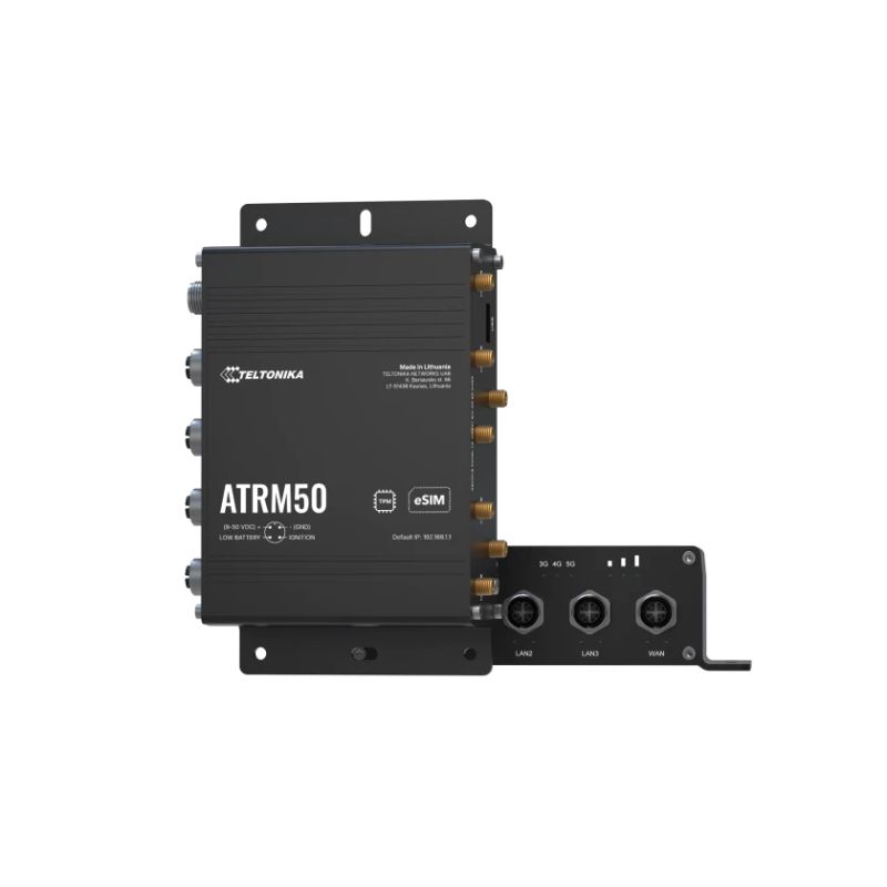 Teltonika ATRM50, 5G/LTE (Cat 19), M12 Ethernet and power input, DUAL SIM & eSIM