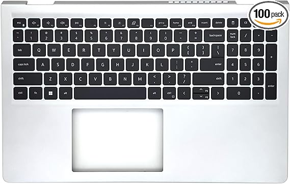 Ảnh minh họa Thay Vỏ Laptop Dell Inspiron 15 3510 3511 3515 3520 3521 3525 Series Laptop Top Cover Non-Backlit Keyboard 0HM1XV HM1XV Replacement Upper Case Palmrest for Zin 1