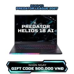  Laptop Acer Predator Helios 18 AI PH18-I71-91UX NH.U3HSV.001 (64GB) 