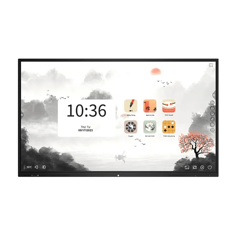 Màn hình tương tác Tomko TK-TT86, 86 inch, 4K Ultra HD (3840×2160), 30.000 giờ, Android 14, Bluetooth 5.4, WiFi, HDMI, USB, LAN