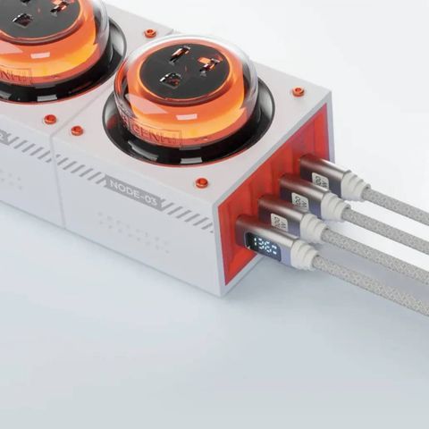 Trạm Sạc Genki Moonbase GaN 240W Moonlight - HTGMB-WT-US