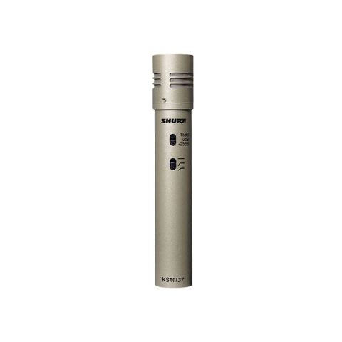 Micro Shure KSM137/SL STEREO-X, electret condenser, hướng thu