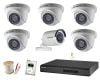 Trọn bộ 6 camera gia đình Hikvision 1080P trong nhà và ngoài trời
