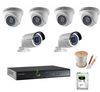 Trọn bộ 6 camera gia đình Hikvision 720P trong nhà và ngoài trời