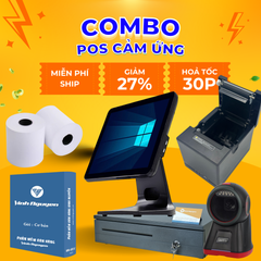  Trọn bộ máy tính tiền tạp hóa bằng mã vạch siêu rẻ 