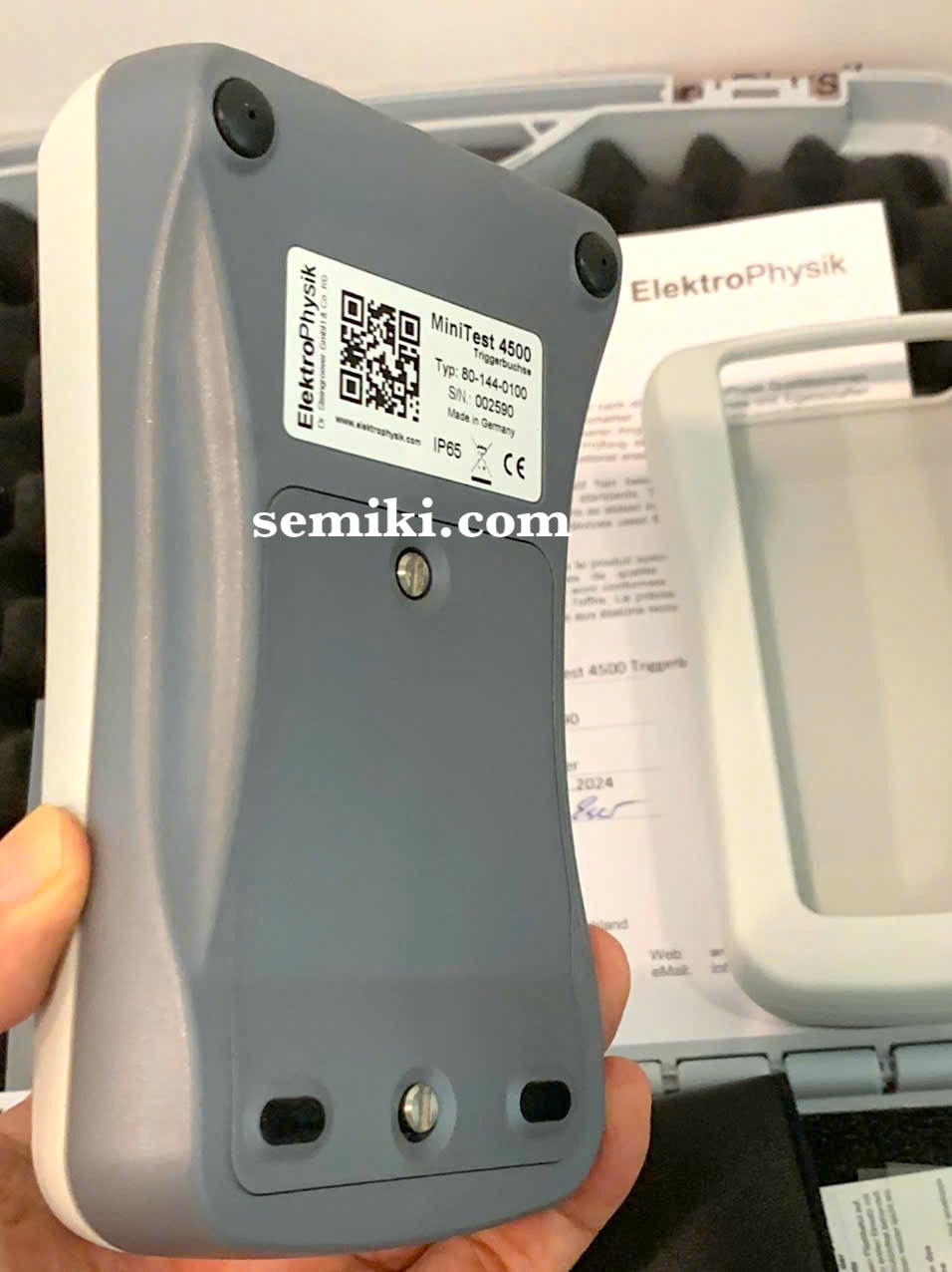 Ảnh minh họa ElektroPhysik MiniTest 4500 máy đo độ dày lớp phủ từ tính và phi từ tính 2