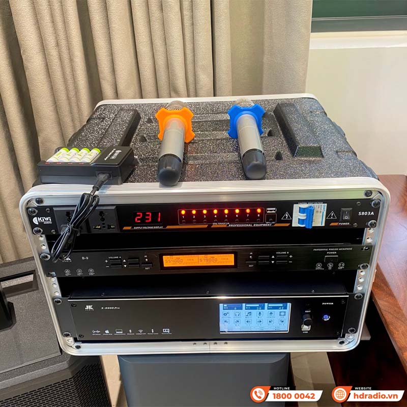 Ảnh minh họa Tủ âm thanh ABS Rack 4U 2