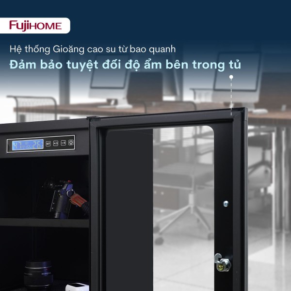 Ảnh minh họa Tủ chống ẩm thế hệ mới Fujihome DC-50E 50L 2
