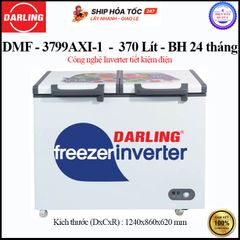  Tủ đông 1 ngăn Inverter Darling DMF-3799AXI-1 