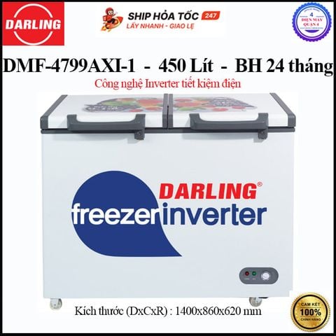 Tủ Đông 1 Ngăn Inverter Darling DMF-4799AXI-1