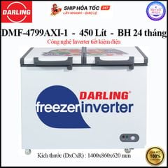  Tủ Đông 1 Ngăn Inverter Darling DMF-4799AXI-1 