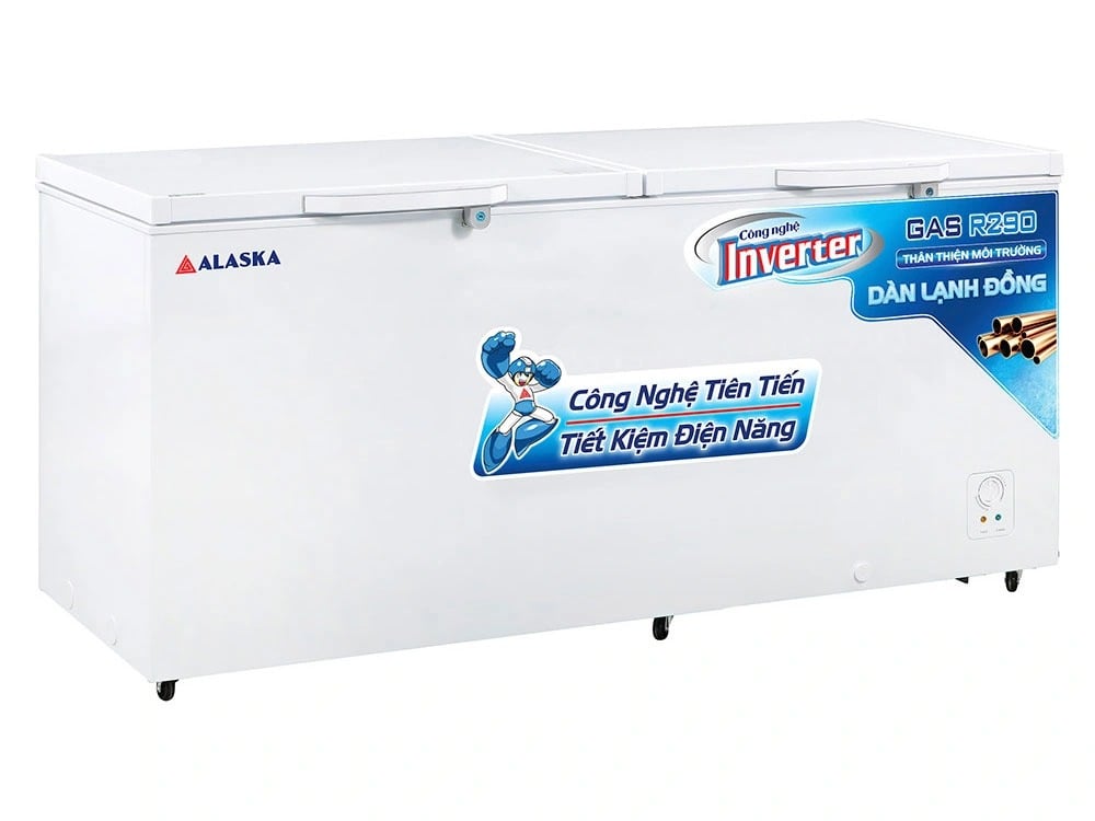 Ảnh minh họa Tủ đông 2 cánh Alaska Inverter HB-890CI 740 lít 2