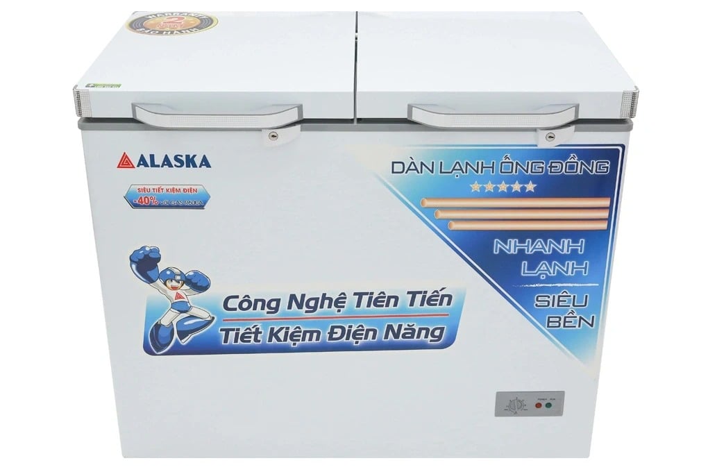 Ảnh minh họa Tủ đông 2 ngăn Alaska 230 lít BCD-3068C 1