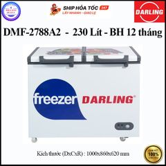  Tủ Đông Darling DMF-2788A2 - Hàng chính hãng 