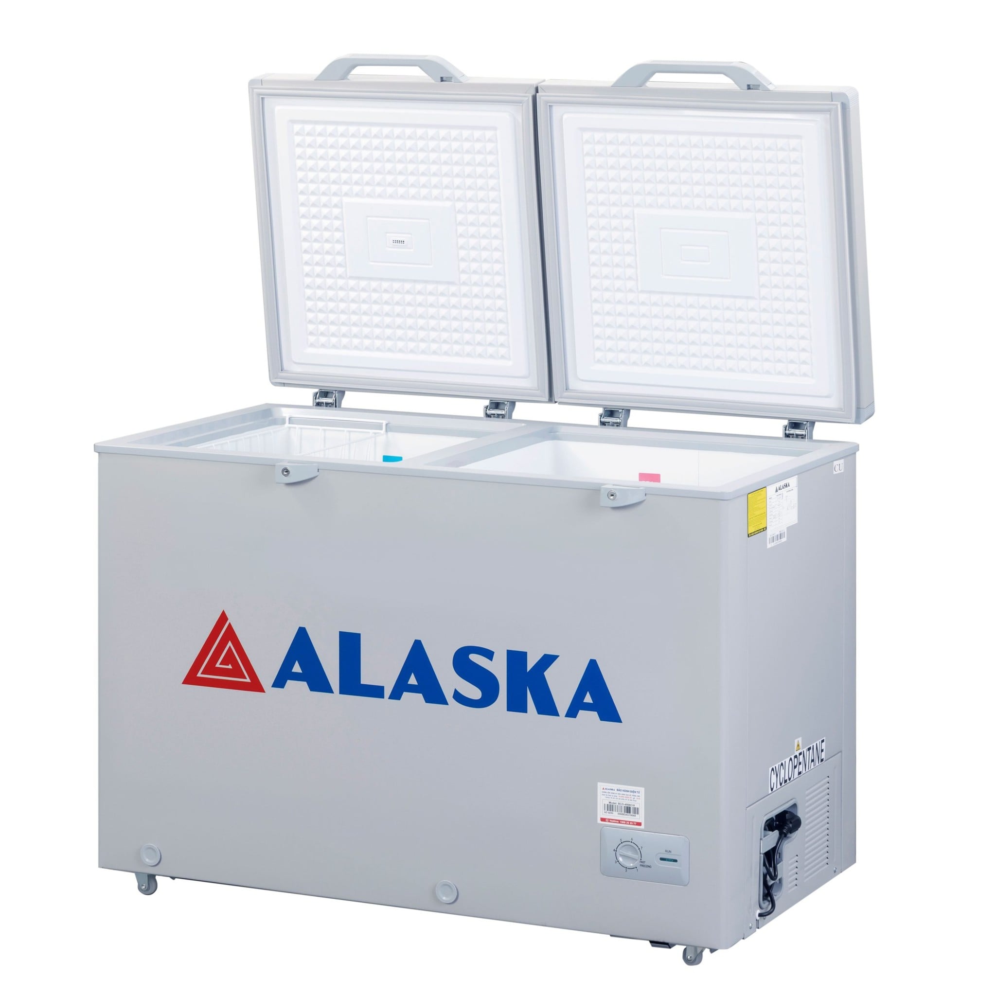Ảnh minh họa TỦ ĐÔNG MÁT THƯƠNG MẠI ALASKA INVERTER BCD-4568CIX 2