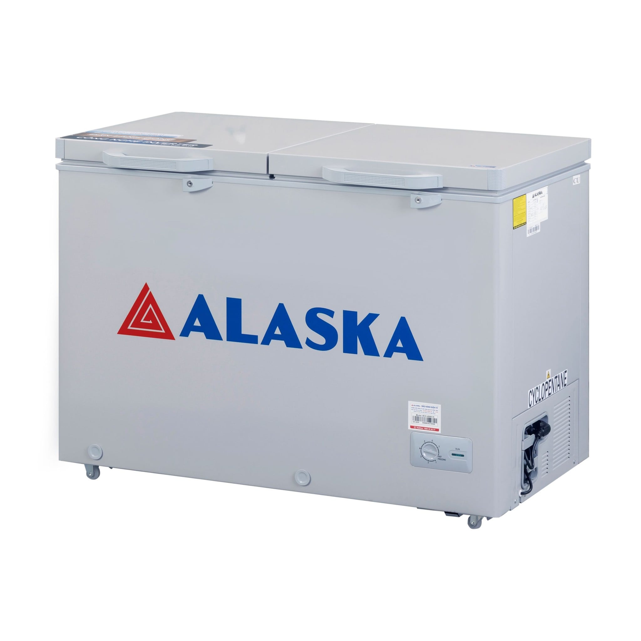 Ảnh minh họa TỦ ĐÔNG MÁT THƯƠNG MẠI ALASKA INVERTER BCD-4568CIX 3