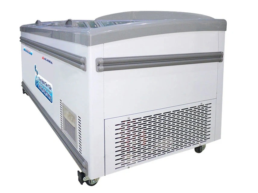 Ảnh minh họa Tủ đông nằm kính phẳng Alaska KN-450 740 lít 2