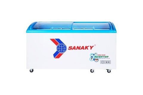 Tủ đông trưng bày mặt kính cong Sanaky VH-6899K3 437 lít