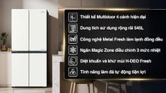  Tủ lạnh Haier Inverter 545 lít Multi Door HM650AGWVNU1 