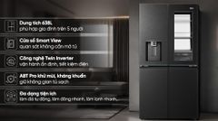  Tủ lạnh Haier Inverter 638 lít Multi Door HM800ASWMBVNU1 