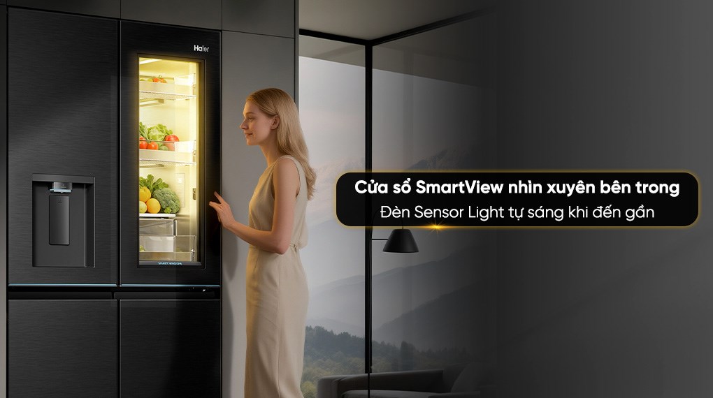 Ảnh minh họa Tủ lạnh Haier Inverter 716 lít Multi Door HM829ASWMBVNU1 2