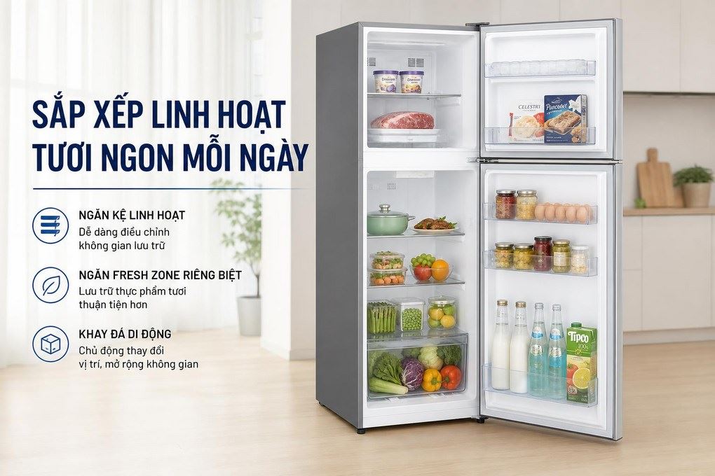 Ảnh minh họa Tủ lạnh LG Inverter 292 lít T30SV 3