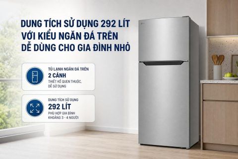 Tủ lạnh LG Inverter 292 lít T30SV