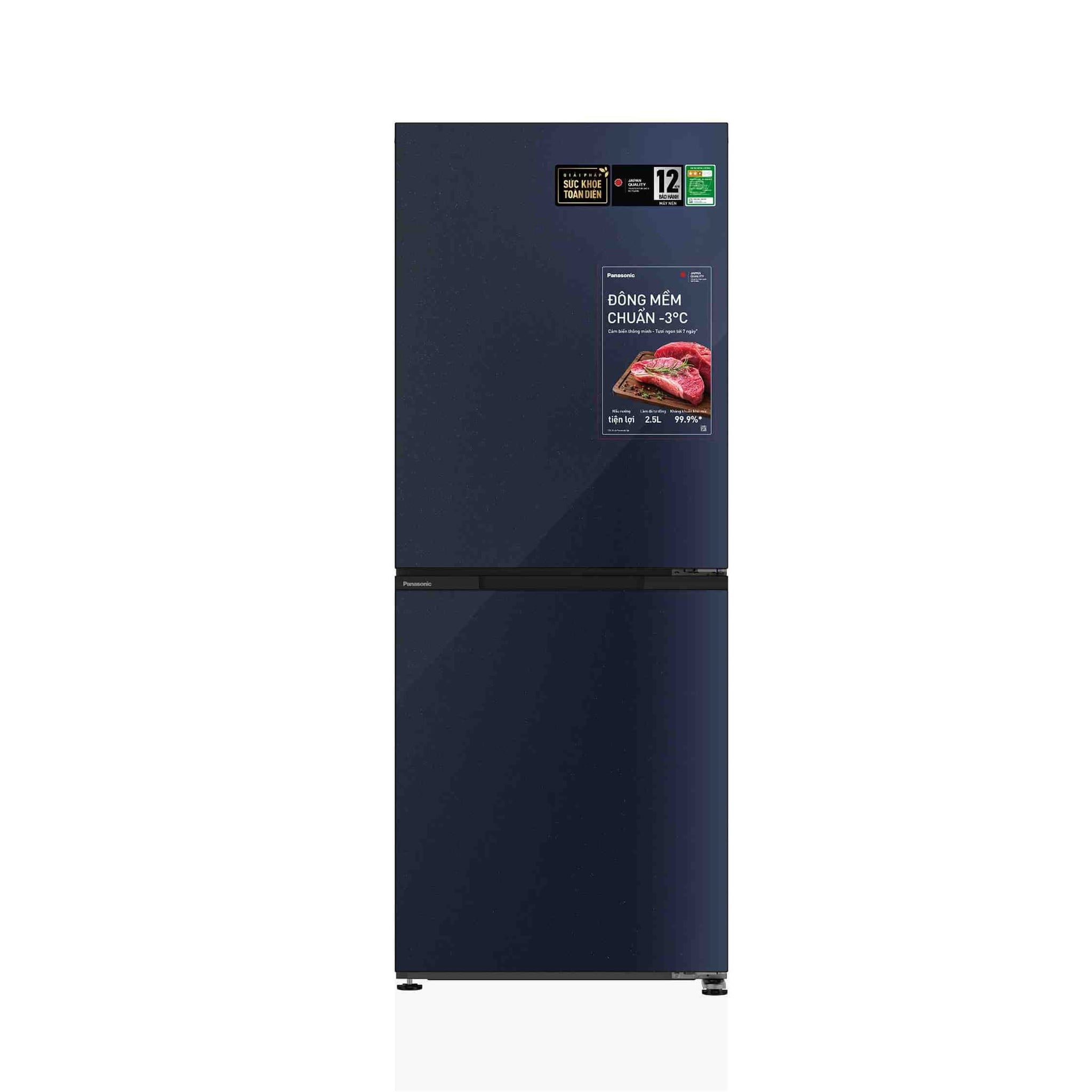 Tủ lạnh Panasonic Inverter 297 lít NR-BV322HGKV