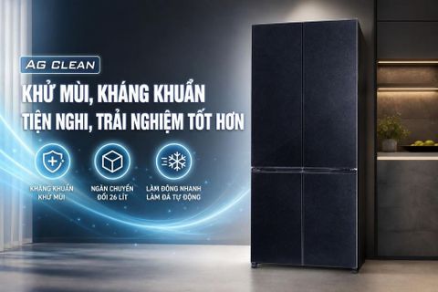 Tủ lạnh Panasonic Inverter 482 lít Multi Door NR-XZ550HGKV