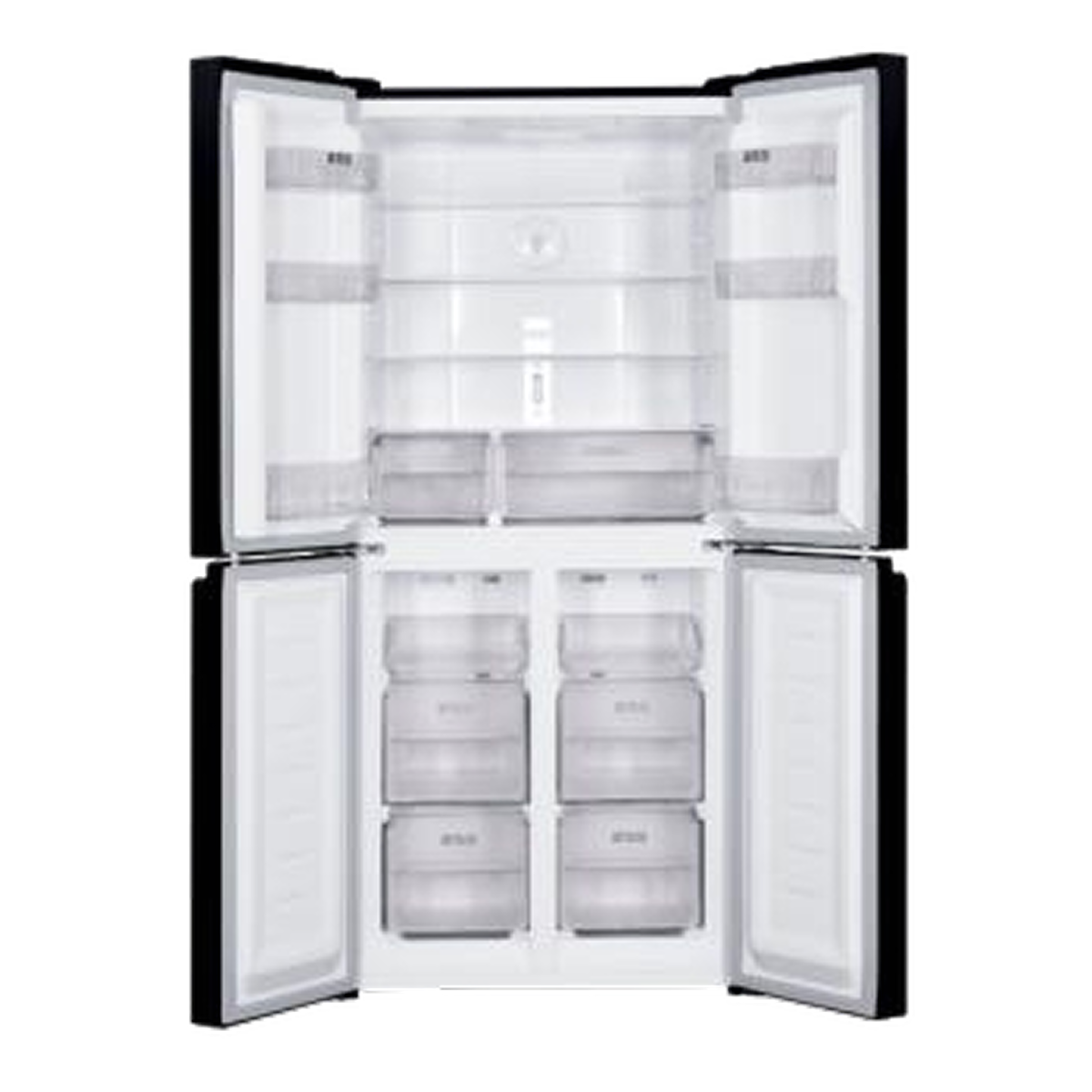 Ảnh minh họa Tủ lạnh Sharp Multidoor 421L 2025 (SJ-FXP510VG-BK) 1