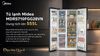 Tủ Lạnh Side By Side Midea 555L MDRS710FGG28VN
