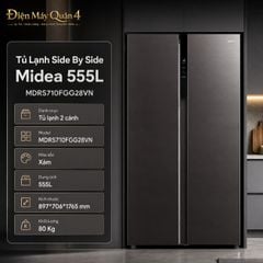  Tủ Lạnh Side By Side Midea 555L MDRS710FGG28VN 