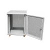 Tủ Mạng 15U Sâu D1000 Cửa Lưới Màu Ghi (TM1510GN-B)