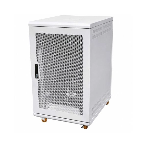 Tủ Mạng 20U Sâu D800 Khung Hàn Liền Màu Ghi (TM276GNL-B)