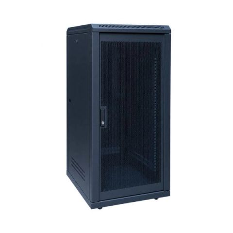 Tủ Mạng 27U Sâu D800 Cửa Lưới Màu Đen (TM278BN-C)