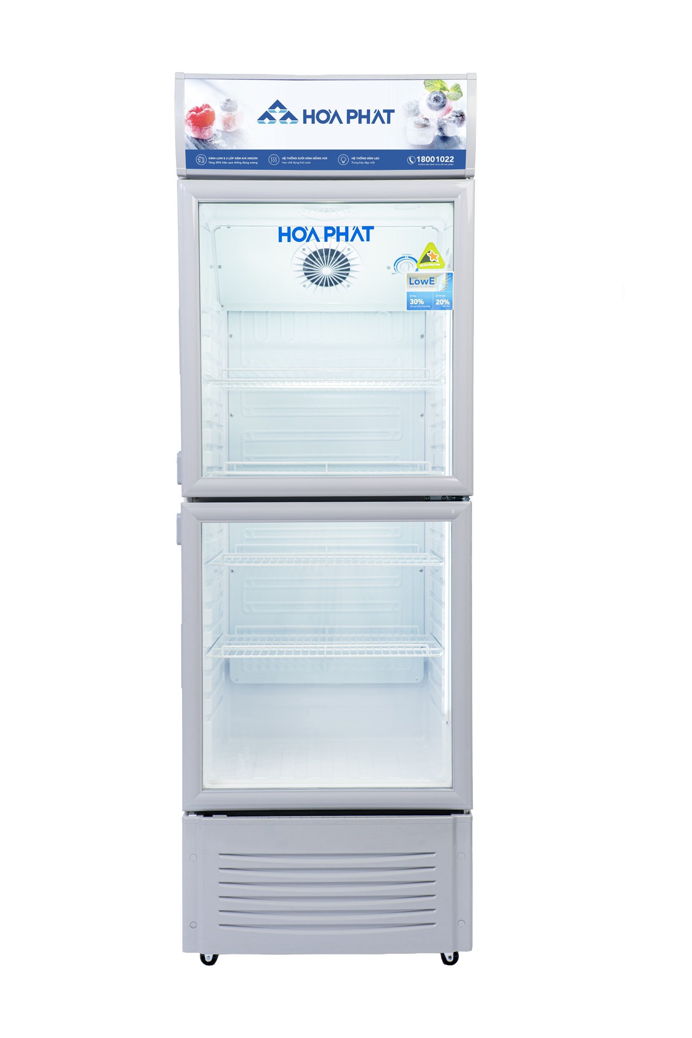 Tủ mát 2 cánh Hòa Phát 280 lít HSR S6280.Z