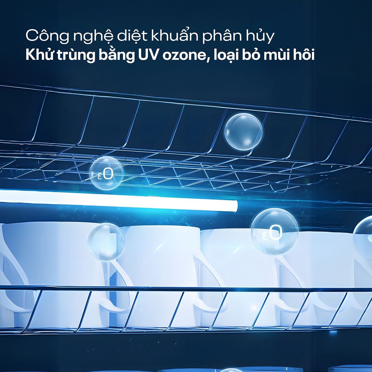Ảnh minh họa Tủ sấy chén bát tiệt trùng Fujihome DD180 3