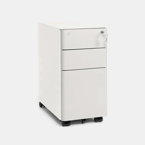 Tủ tài liệu thép di động HyperWork IVY SLIM - Màu Beige