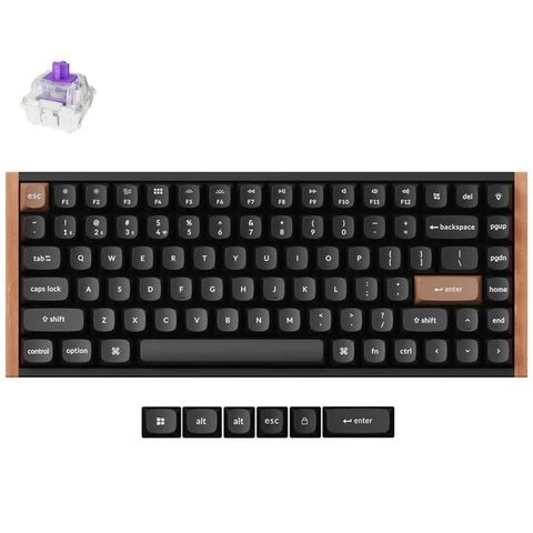 Keychron K2 HE 75% Bàn phím Gaming Cơ Từ tính Không dây RGB với Switch