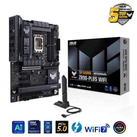 Bo mạch chủ ASUS TUF Gaming Z890-PLUS WIFI (DDR5)