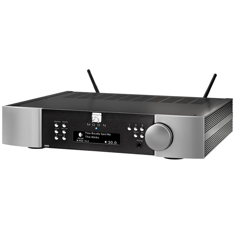 Network Player-Preamplifier-DAC Moon 390, Chip ESS DAC PRO, WiFi, Bluetooth