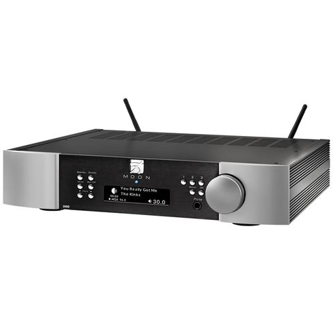 Network Player-Preamplifier-DAC Moon 390, Chip ESS DAC PRO, WiFi