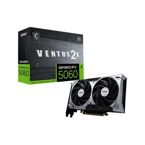 Card màn hình MSI RTX 5060 8G VENTUS 2X OC V1
