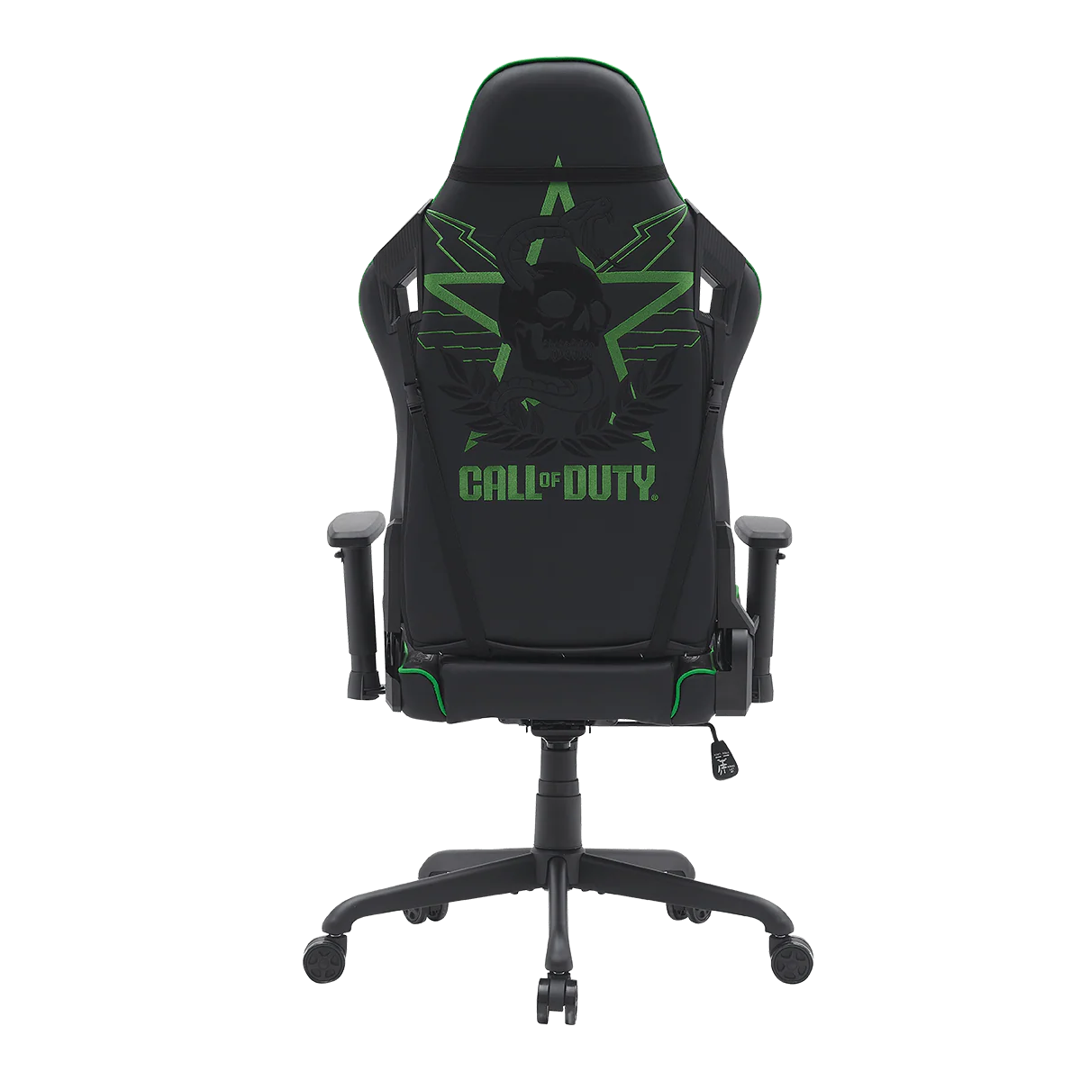 Ảnh minh họa Ghế gaming Call of Duty x GAMEON được cấp phép, tay vịn 2D và chân đế kim loại - Green/Black 1